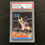 2010-11 Panini Donruss #252 Dominique Jones Signed Card AUTO 10 PSA Slabbed Mavericks