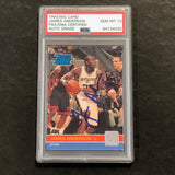 2010-11 Donruss Rated Rookie #247 James Anderson Signed Card AUTO 10 PSA Slabbed Spurs