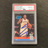2010-11 Panini Donruss #229 Evan Turner Signed Card AUTO 10 PSA Slabbed 76ers