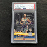 2010-11 Panini Donruss #163 Boris Diaw Signed Card AUTO PSA Slabbed Bobcats