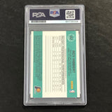 2010-11 Panini Donruss #62 Roy Hibbert Signed Card AUTO PSA Slabbed Pacers