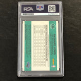 2010-11 Panini Donruss #180 Rashard Lewis Signed Card AUTO 10 PSA/DNA Slabbed Magic