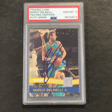 2010-2011 Panini Donruss #104 Marco Belinelli Signed Card AUTO 10 PSA Slabbed Pelicans