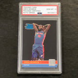 2010-11 Panini Donruss #234 Greg Monroe Signed Card AUTO 10 PSA Slabbed Pistons