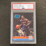 2010-11 Panini Donruss #254 Jordan Crawford Signed Card AUTO 10 PSA Slabbed Hawks