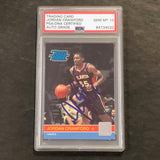2010-11 Panini Donruss #254 Jordan Crawford Signed Card AUTO 10 PSA Slabbed Hawks