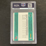 2010-11 Panini Donruss #159 D.J. Augustin Signed Card AUTO 10 PSA Slabbed Bobcats