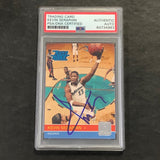 2010-11 Panini Donruss Rated Rookie #244 Kevin Seraphin Signed Card PSA Slabbed RC Wizards