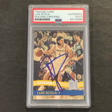 2010-11 Panini Donruss #88 Luis Scola Signed Card AUTO PSA/DNA Slabbed Rockets