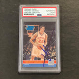 2010-11 Donruss Rated Rookie #262 Timofey Mozgov Signed AUTO PSA Slabbed RC Knicks