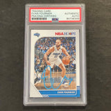 2019-20 Panini NBA Hoops #139 EVAN FOURNIER Signed Card AUTO PSA Slabbed Magic