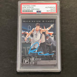 2020-21 Panini Chronicles #109 Deni Avdija Signed AUTO PSA Slabbed RC Wizards