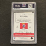 2020-21 Panini Chronicles #109 Deni Avdija Signed AUTO PSA Slabbed RC Wizards