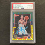 2020-21 Donruss #65 Davis Bertans Signed Card AUTO PSA/DNA Slabbed Wizards