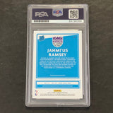 2020-21 Panini Donruss #247 Jahmius Ramsey Signed Card AUTO PSA Slabbed Kings