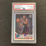 2019-20 Panini Optic #189 KZ Okpala Signed Card AUTO PSA Slabbed Heat RC