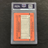 1989 Donruss Baseball #262 Frank White Signed Card Auto 10 PSA Slabbed Royals