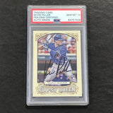 2014 Topps Gypsy Queen #48 Kevin Pillar Signed Card PSA Slabbed Auto Blue Jays