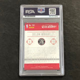 2015-16 Panini Excalibur #152 Delon Wright Signed Card RC AUTO PSA Slabbed Raptors