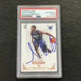 2014-15 Panini Excalibur #161 Noah Vonleh Signed Card AUTO PSA/DNA Slabbed RC