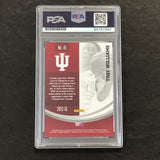 2016 Panini #45 Troy Williams Signed Card AUTO 10 PSA/DNA Slabbed Indiana