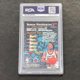 1997-98 Topps #327 DAMON STOUDAMIRE Signed Card AUTO 10 PSA Slabbed Raptors