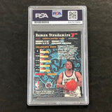 1997-98 Topps #327 DAMON STOUDAMIRE Signed Card AUTO 10 PSA Slabbed Raptors