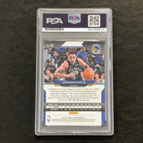 2020-21 Panini Prizm #147 Jordan Poole Signed Card AUTO PSA Slabbed Warriors