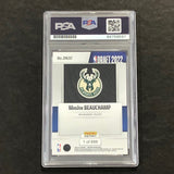 2022-23 Panini Instant #DN20 Marjon Beauchamp Signed Card AUTO PSA/DNA Slabbed Bucks