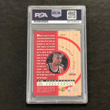 1998-99 Upper Deck Hardcourt #63 Tim Duncan Signed Card AUTO PSA Slabbed Spurs