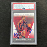 2018-19 Panini Donruss #1 Wendell Carter Jr. Signed Card AUTO 10 PSA Slabbed RC Bulls