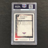 2008-09 NBA Fleer #16 Maurice Evans signed Card Auto PSA Slabbed Hawks