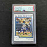 2004 Topps #146 Brian Jordan  Signed Card PSA Slabbed Auto Dodgers