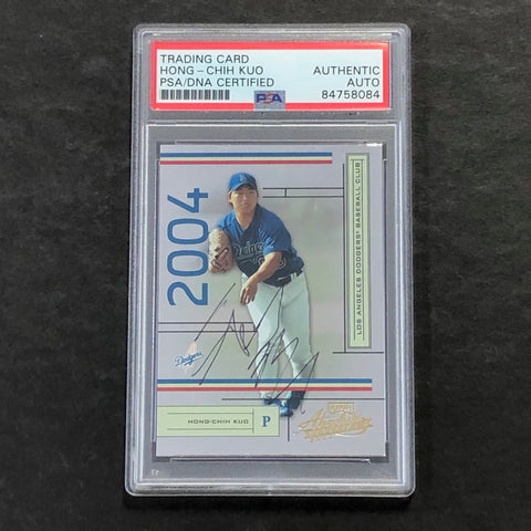 2004 Absolute Memorabilia #106 Hong-Chih Kuo Signed Card PSA Slabbed Auto RC Dodgers