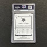 2019-20 Panini NBA Hoop #23 Bismack Biyombo Signed Card AUTO PSA Slabbed Hornets
