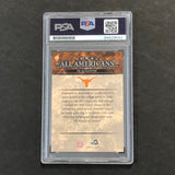 2006 PressPass All Americans #49 D.J. Augustin Signed Card AUTO 10 PSA Slabbed Longhorns