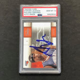 2010-11 Panini Studio #84 Stephen Jackson Signed Card AUTO 10 PSA Slabbed Charlotte