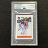 2022 Topps All Star #AS-PC Paul Coffey Signed Card AUTO PSA Slabbed Sonics