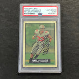 2009 Topps Magic #65 James Laurinaitis Signed Card AUTO PSA Slabbed Ohio State