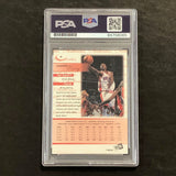 1999 Press Pass #9 Jason Terry Signed Card AUTO PSA Slabbed Hawks