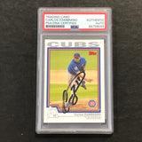 2004 Topps #136 Carlos Zambrano Signed Card PSA Slabbed Auto Cubs