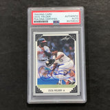 1991 Leaf #106 Cecil Feilder Signed Card PSA Slabbed Auto Tigers