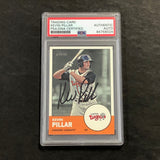 2012 Topps Heritage #27 Kevin Pillar Signed Card PSA Slabbed Auto Lugnuts