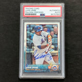 2015 Topps Update #US80 Juan Uribe Signed Card PSA Slabbed Auto Mets