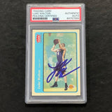 2004-05 Fleer #197 Traditions Luke Walton Signed Card AUTO PSA Slabbed Lakers