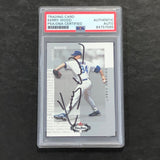 2002 Fleer Box Score #22 Kerry Wood Signed Card PSA Slabbed Auto Cubs