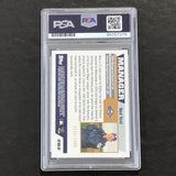 2004 Topps #282 Ned Yost Signed Card AUTO 10 PSA Slabbed Brewers