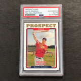 2005 Topps #UH109 David Murphy Signed Card AUTO PSA Slabbed Red Sox