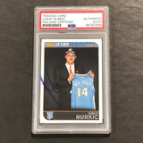 2014-15 NBA Hoops #284 JUSUF NURKIC Signed AUTO PSA Slabbed RC Nuggets
