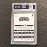 2013-14 NBA HOOPS #217 Boris Diaw Signed Card AUTO PSA Slabbed Spurs